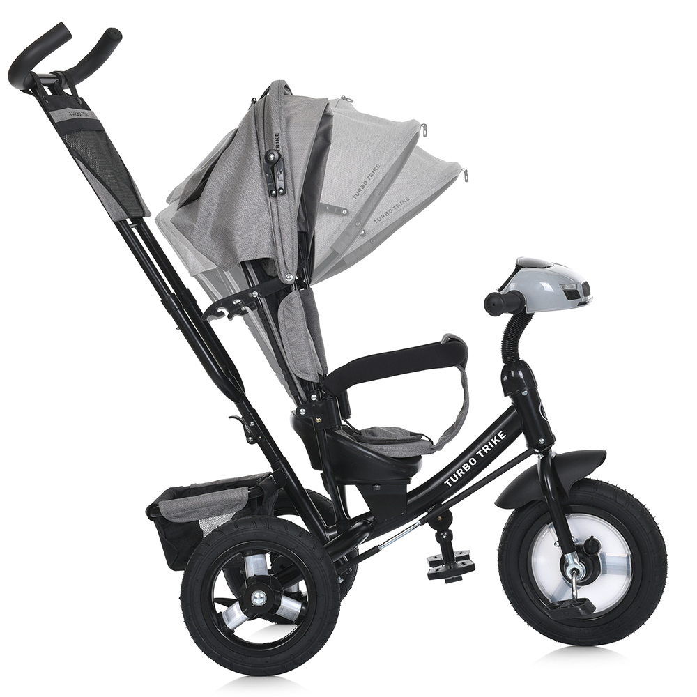 Дитячий триколісний велосипед Turbo Trike MT 1006 гумові колеса