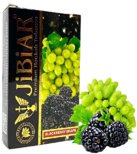 Табак Jibiar Blackberry Grape (Джибиар Ежевика Виноград) 50г