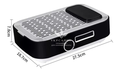 Акумуляторна витяжка для манікюру з HEPA-фільтром