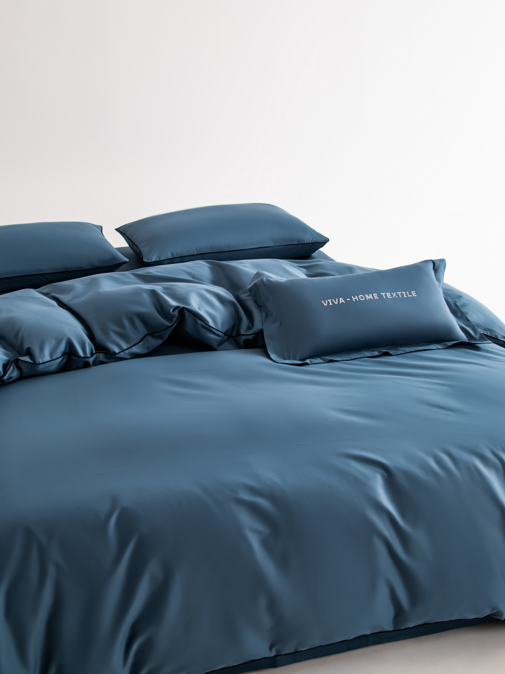Комплект постельного белья Однотонный Сатин Элитный OCE017