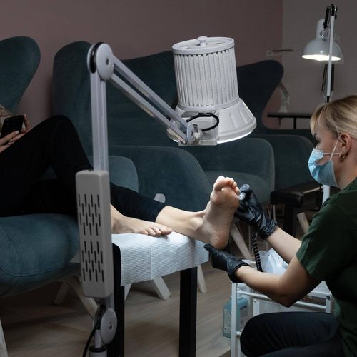 Витяжка для педикюру Air Dust з фільтром