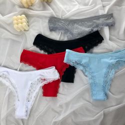 Мереживні трусики з візернком