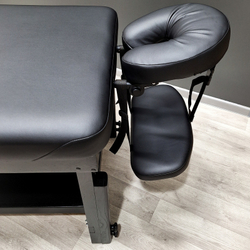 Стаціонарний масажний стіл KP-10 plus Black