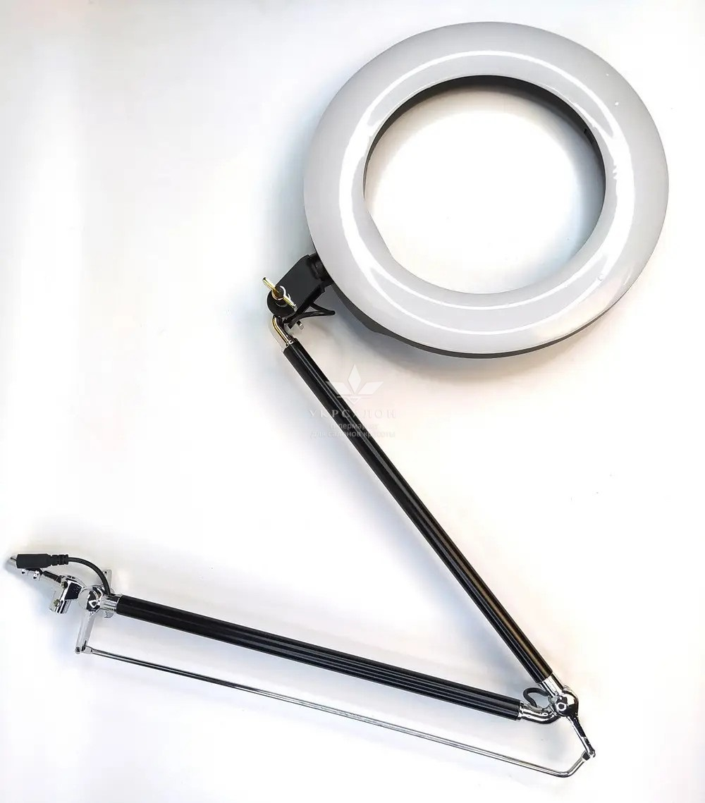 Лампа кільцева підлогова LED A2-66, чорна