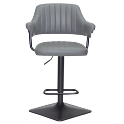 Стульчик для визажа Jef Black quadro