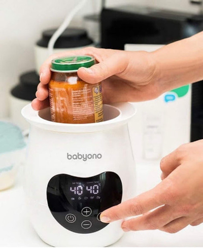 Електричний підігрівач NATURAL 2в1 з дисплеєм та функцією стерилізації "Baby Ono"
