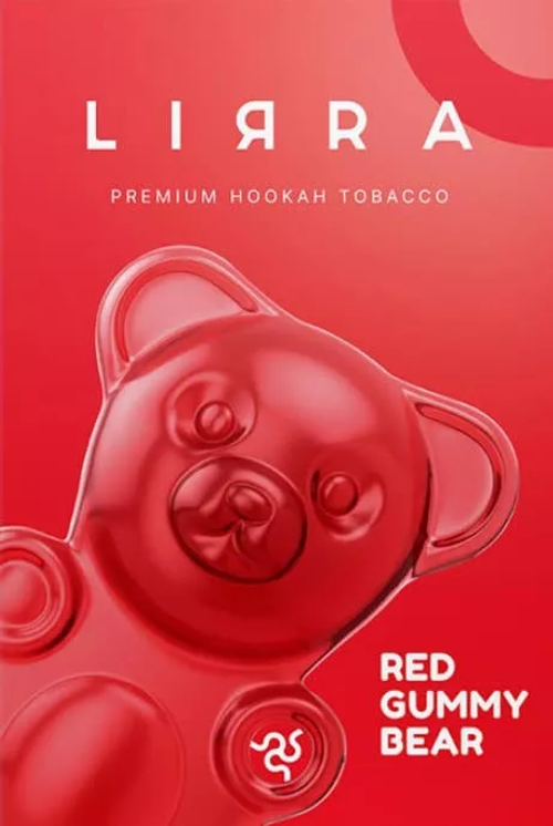 Табак Lirra Red Gummy Bear (Лира Красные Мишки) 50г