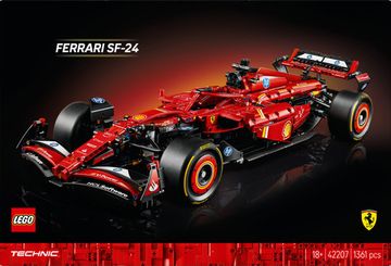 Конструктор LEGO Technic Автомобіль F1 Ferrari SF-24 1361 деталь (42207)