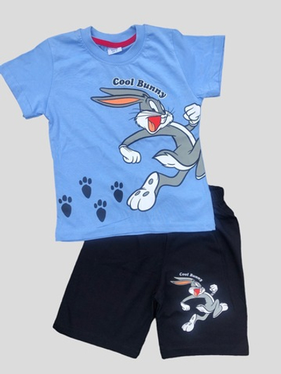 Костюм 2в1: футболка, шорти "Bunny", бавовна ТМ "Lumina"