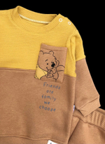 Костюм 2в1: світшот, штани "Вінні", трьохнитка з начосом ТМ "Murat Baby" (74 см)