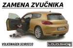Komplet Zvučnika za Volkswagen Scirocco