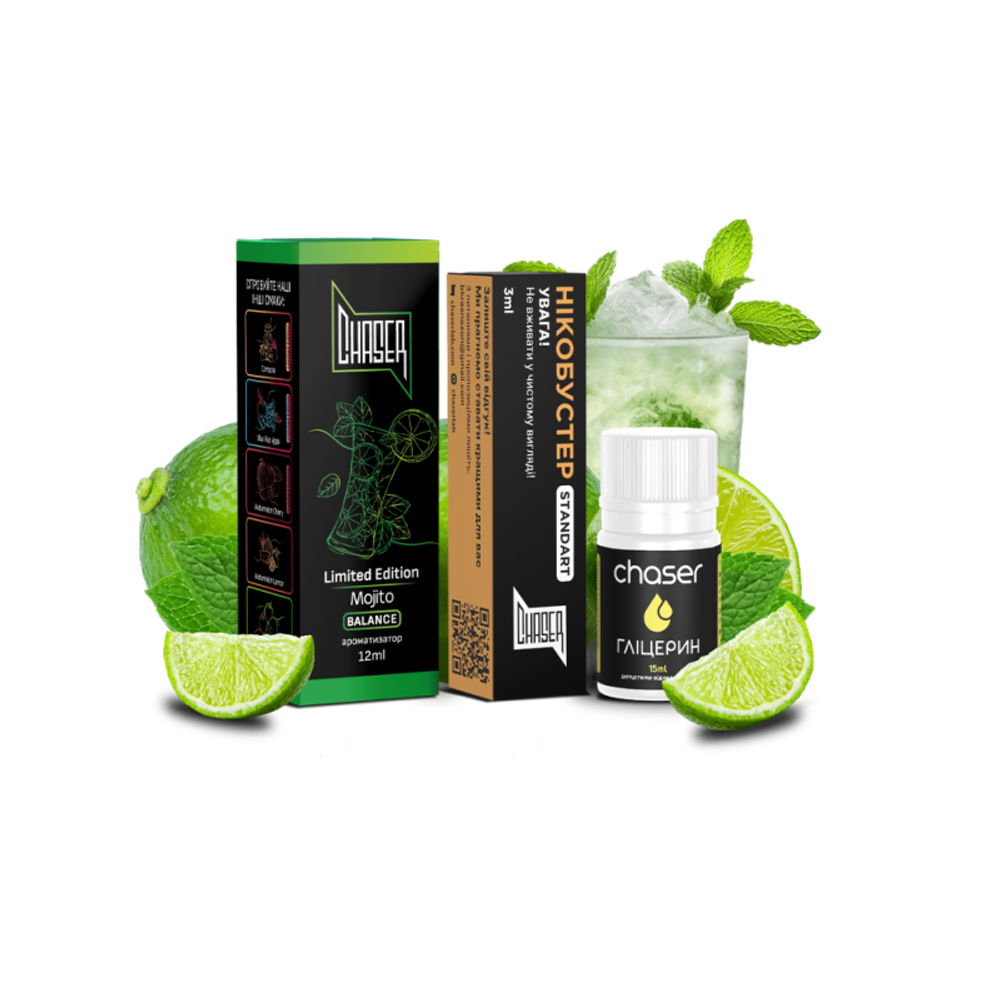 CHASER BLACK Mojito (5%nic, 30ml)