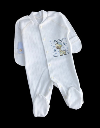 Чоловічок "Принт", мустанг (трикотаж рубчик) ТМ "Happy ToT" (56 см)