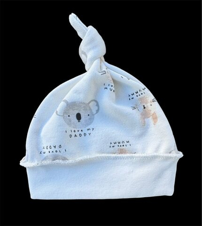 Шапочка "Гном", футер ТМ "Happy ToT" (0-3 міс, 38 см)