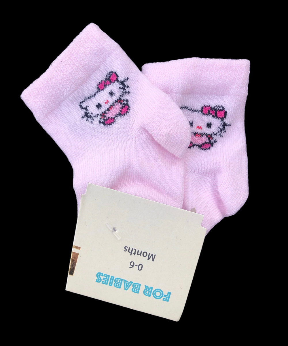 Шкарпетки "Кошенятко", котон ТМ "Karatepe socks" (0-6 міс)