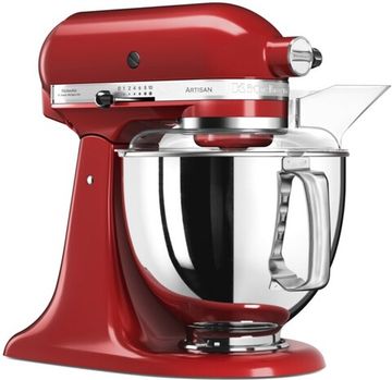 Планетарний міксер KitchenAid Artisan 5KSM175PSEER з відкидним блоком червоний