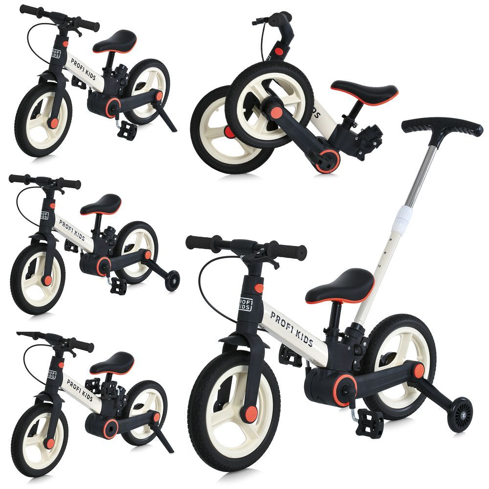 Дитячий велосипед-трансформер Profi Kids MB 1021 з батьківською ручкою