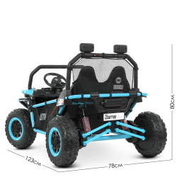 Дитячий двомісний електромобіль джип баггі 4WD "WeKids Cars"