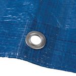 Тент 2х5 от дождя и снега, затеняющий 60г./м2. Ламинированный с кольцами.