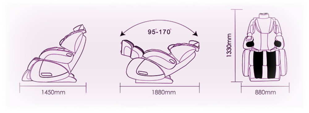 Масажне крісло iRobo 3