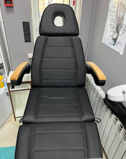 Косметологическая электрическая кушетка Sillon Lux 273B (3 мотора), черная