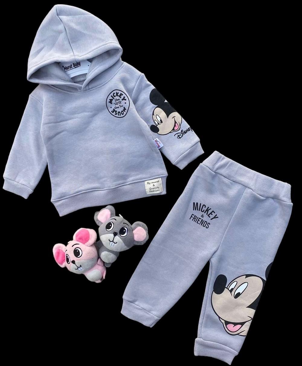 Костюм 2в1: худі, штани "Mickey", трьохнитка з начосом ТМ "Murat Baby" (92 см)