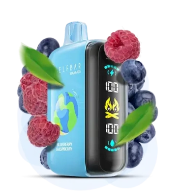 Elf Bar Raya D3 - Blueberry Raspberry (5% nic)