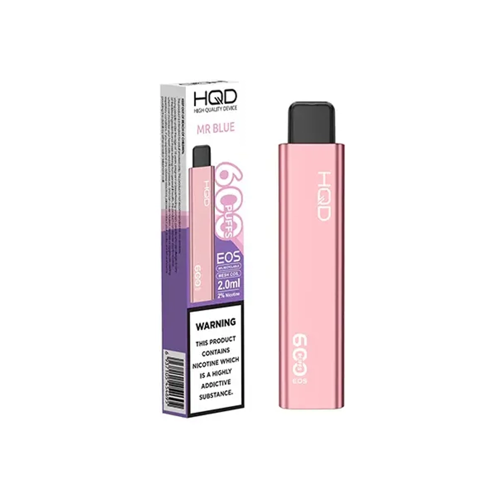 HQD EOS 600 Mr Blue  (2%nic)