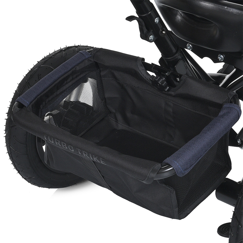 Дитячий триколісний велосипед Turbo Trike MT 1006 гумові колеса