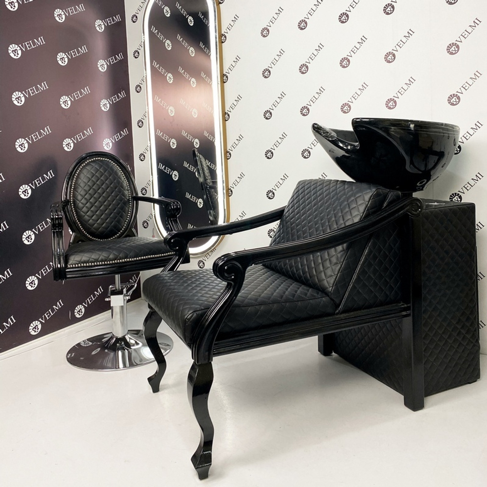 Комплект парикмахерской мебели Mozart Black