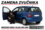 Komplet Zvučnika Mercedes-Benz A (2001-2004)