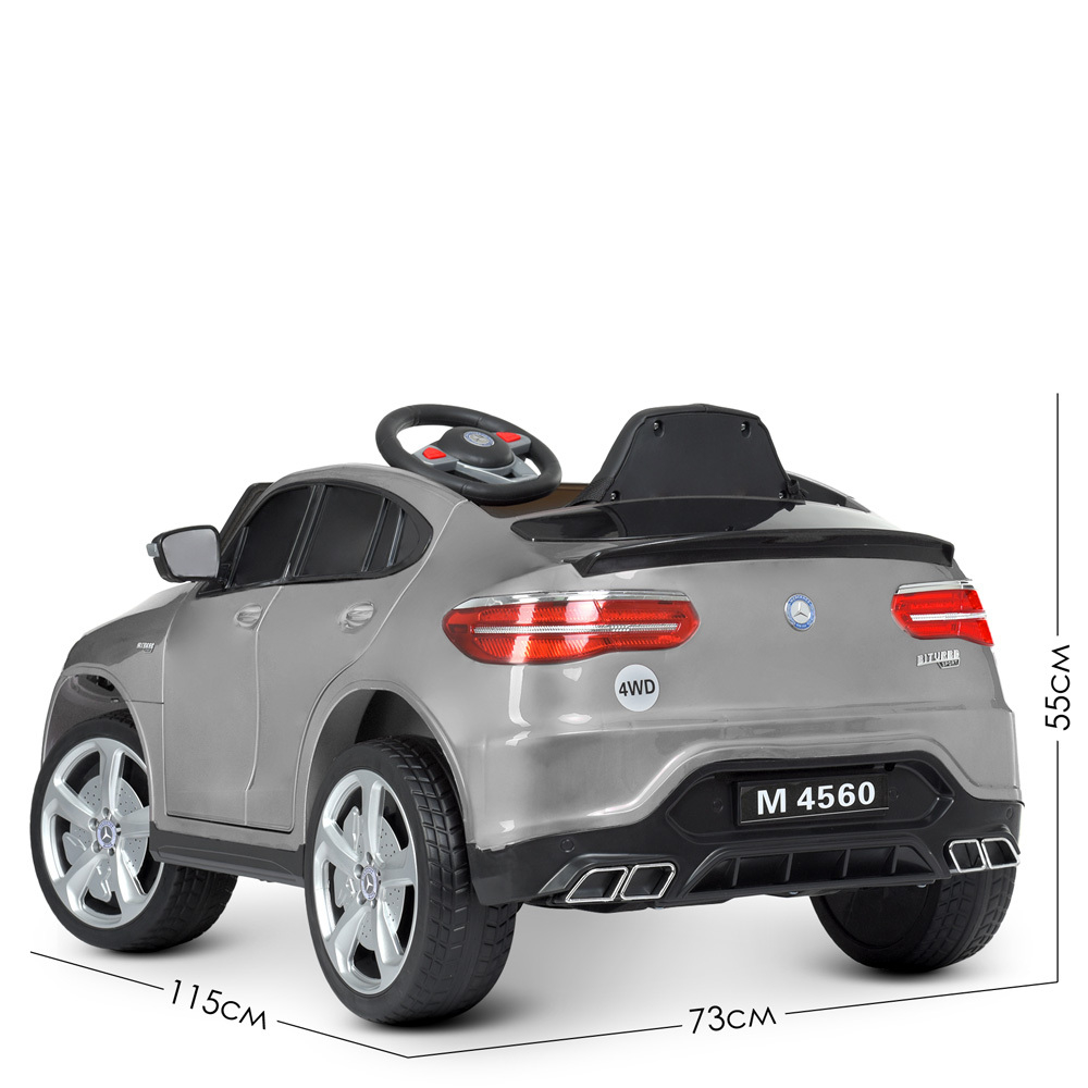 Детский электромобиль Mercedes (Мерседес) 4WD 180W Bambi M 4560EBLRS