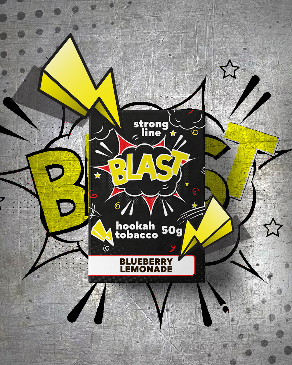 Табак Blast Strong Blueberry Lemonade (Черничный Лимонад)