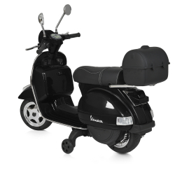 Дитячий електромотоцикл 2 колісний ретро VESPA PX 150 M 4939EL