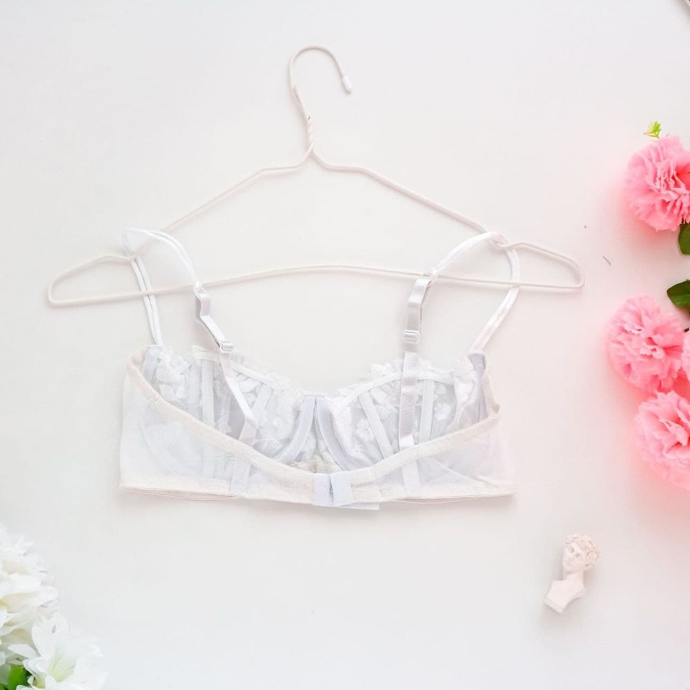 Бюстгальтер розовый тонкий, корсетний