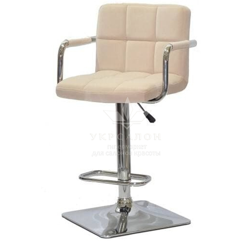 Стульчик для визажа Lion plus quadro Velor