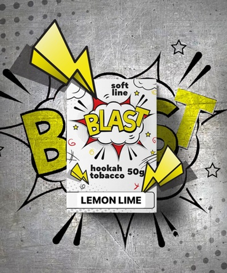 Тютюн Blast Soft Lemon Lime (Лимон Лайм) 50g