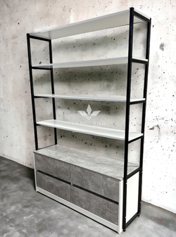 Вітрина для салону краси ВІТ-02