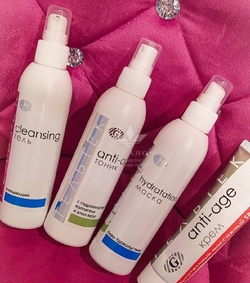 Тоник с гидролизатом коллагена и экстрактом Aloe Vera серии Anti-Age, Гельтек