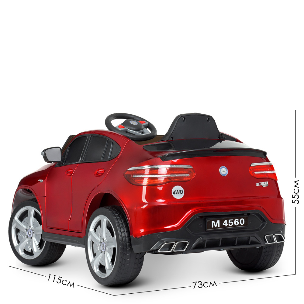 Детский электромобиль Mercedes (Мерседес) 4WD 180W Bambi M 4560EBLRS