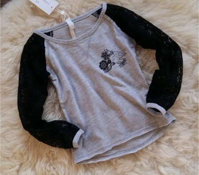 Реглан, бавовна, гіпюр ТМ "Lulu Castagnette" (116 см)