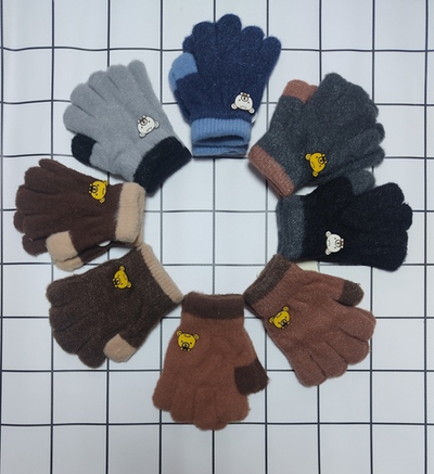 Рукавички (перчатки) "Ведмежатко", вовна (2-4 роки)