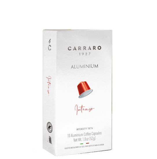 Кофе в капсулах Nespresso Carraro Aluminium Intenso 10 шт