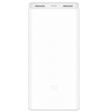 Зовнішній акумулятор Xiaomi Mi Power Bank 2C 20000mAh White (PLM06ZM)