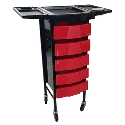 Парикмахерская тележка Pomocnik DUO Red