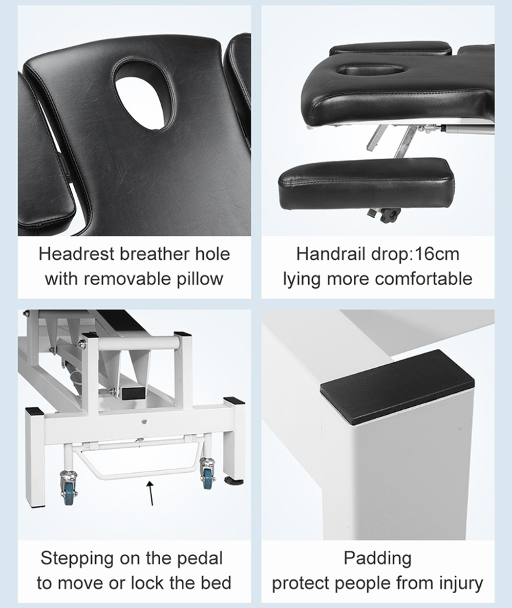 Кушетка електрична масажна 8271, (2 мотори)