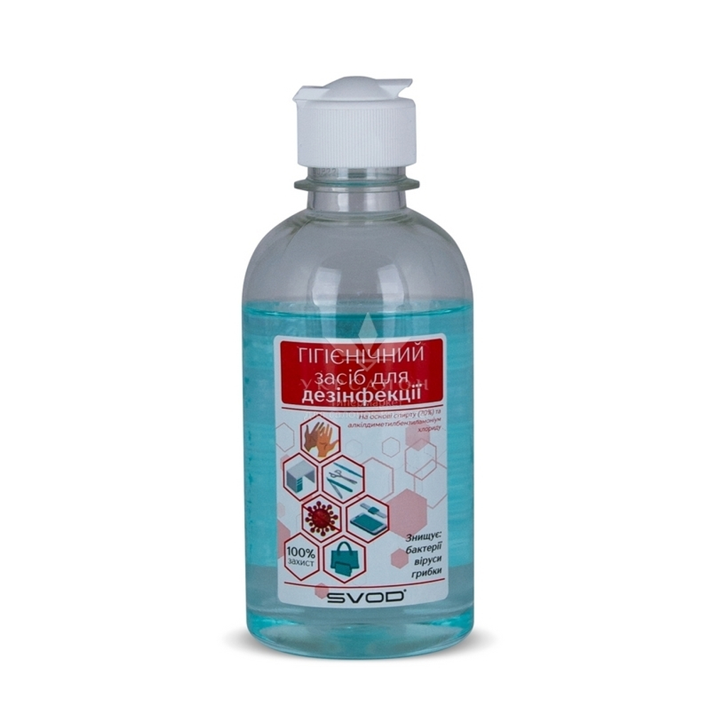 Антисептик для рук і поверхонь SVOD, 250 мл