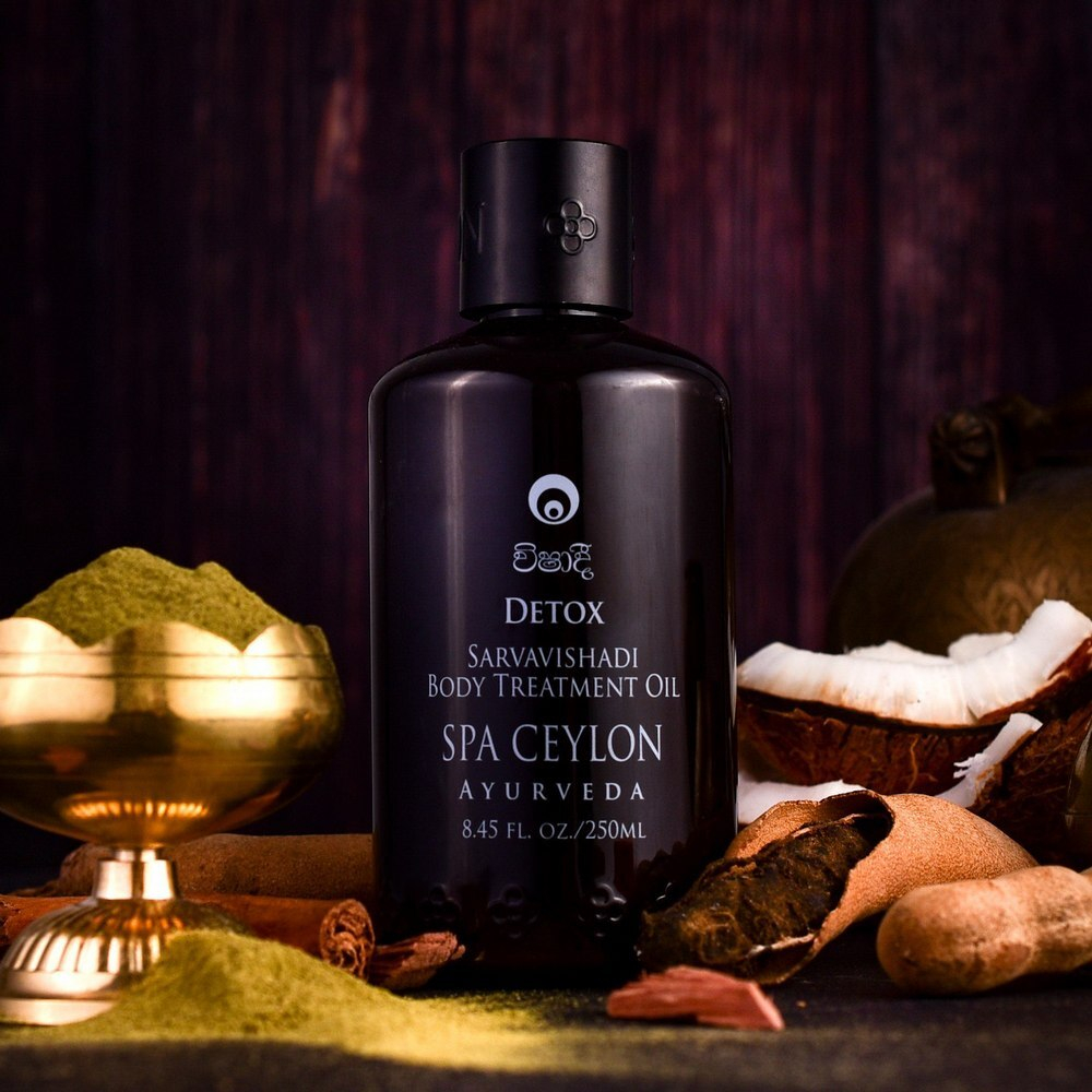 Олія Детокс для тіла Сарвавішаді 250 мл, SPA Ceylon