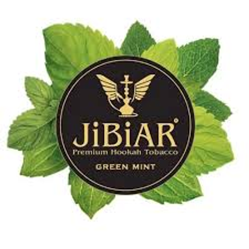 Табак Jibiar Green Mint (Джибиар Зеленая Мята) 250г (Изготовлен в 2019)