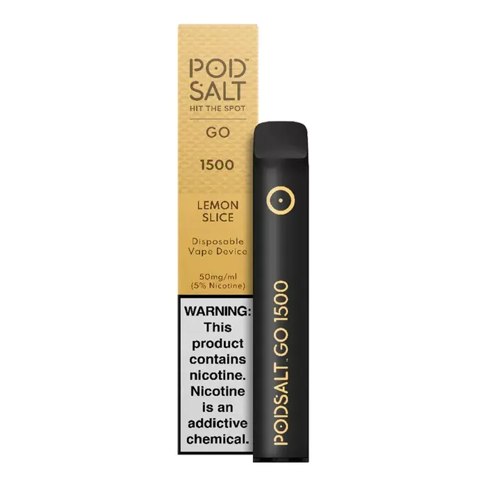 POD SALT GO 1500 Lemon Slice 5%nic